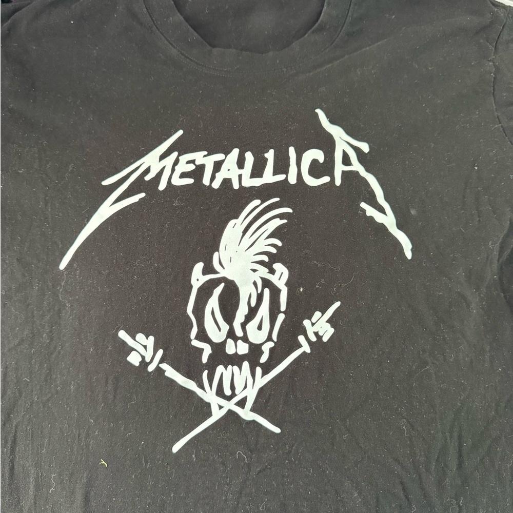 Metallica- Nowhere Else to Roam Europe Tour Original Vintage 1993 Shirt Size L